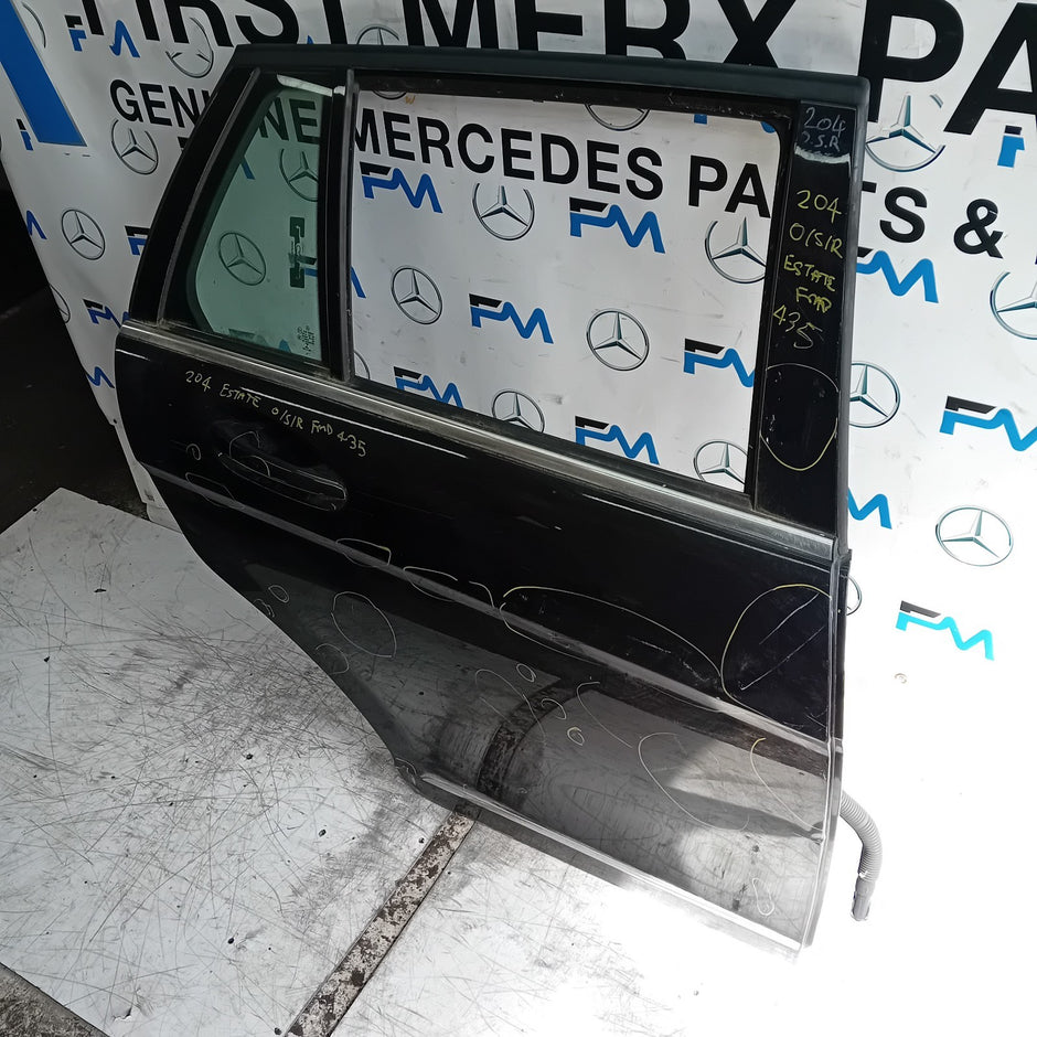 MERCEDES A-CLASS W177 PASSENGER REAR DOOR NSR GREY 2018 ON COMPLETE FMD434