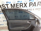 MERCEDES C-CLS W203 SLN PASSENGER FRONT DOOR NSF SILVER 2001-04  FMD591