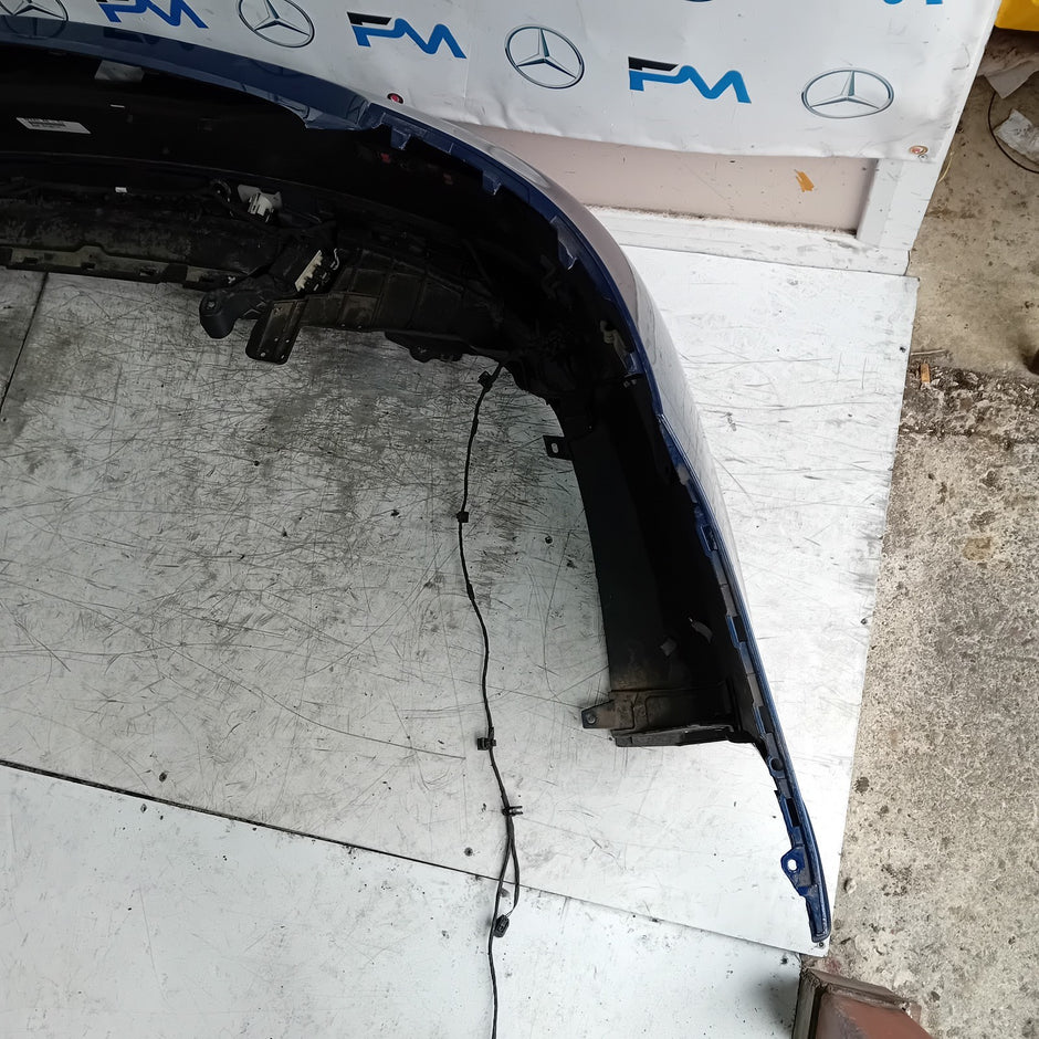 MERCEDES BENZ C-CLASS W205 COUPE REAR BUMPER 2015 BLUE FMX56