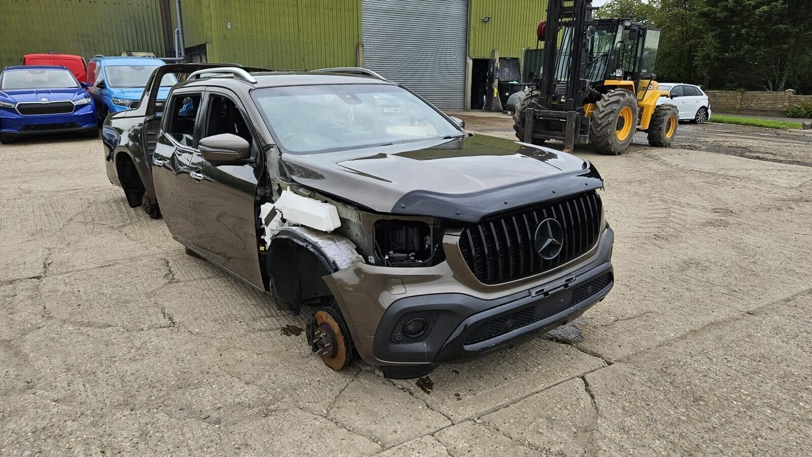 MERCEDES BENZ X-CLASS W470 BREAKING / AIR BAGS ( STEERING WHEEL, KNEE, ROOF )