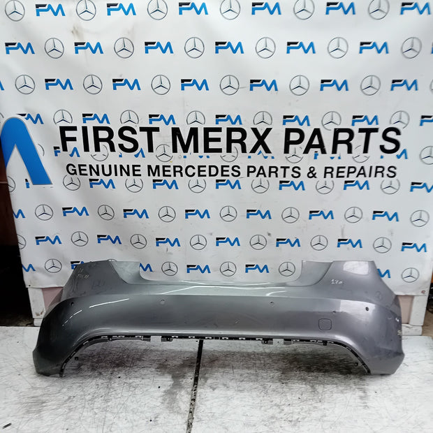 MERCEDES BENZ A-CLASS W176 REAR BUMPER 2012-18 A1768850000 GREY FMX33