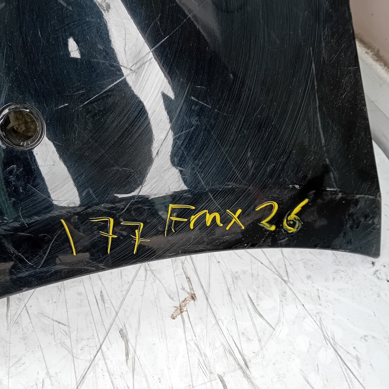 MERCEDES BENZ  A-CLASS W177 REAR BUMPER 2018 A1778808101 BLACK FMX26