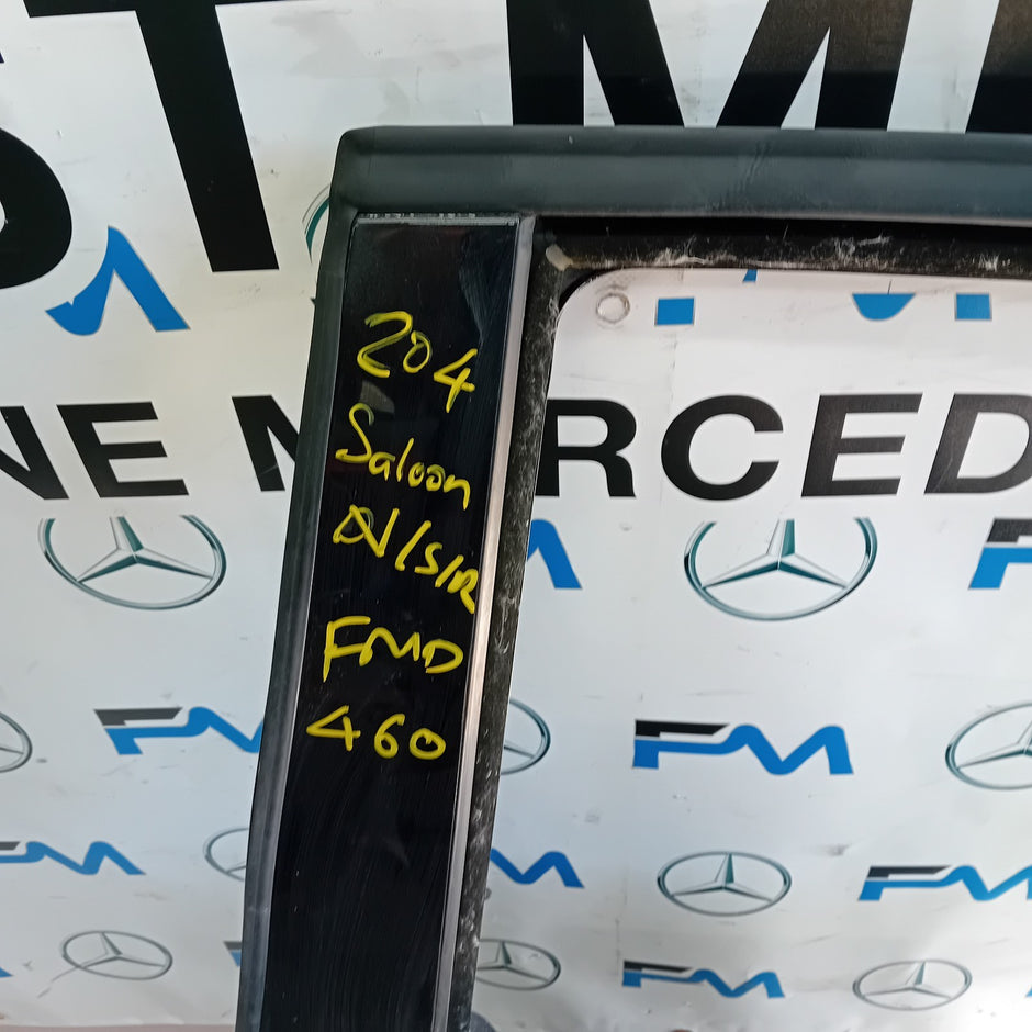 MERCEDES  BENZ  C-CLASS W204 SLN DRIVER REAR DOOR ISR BLUE 2008-14 FMD460