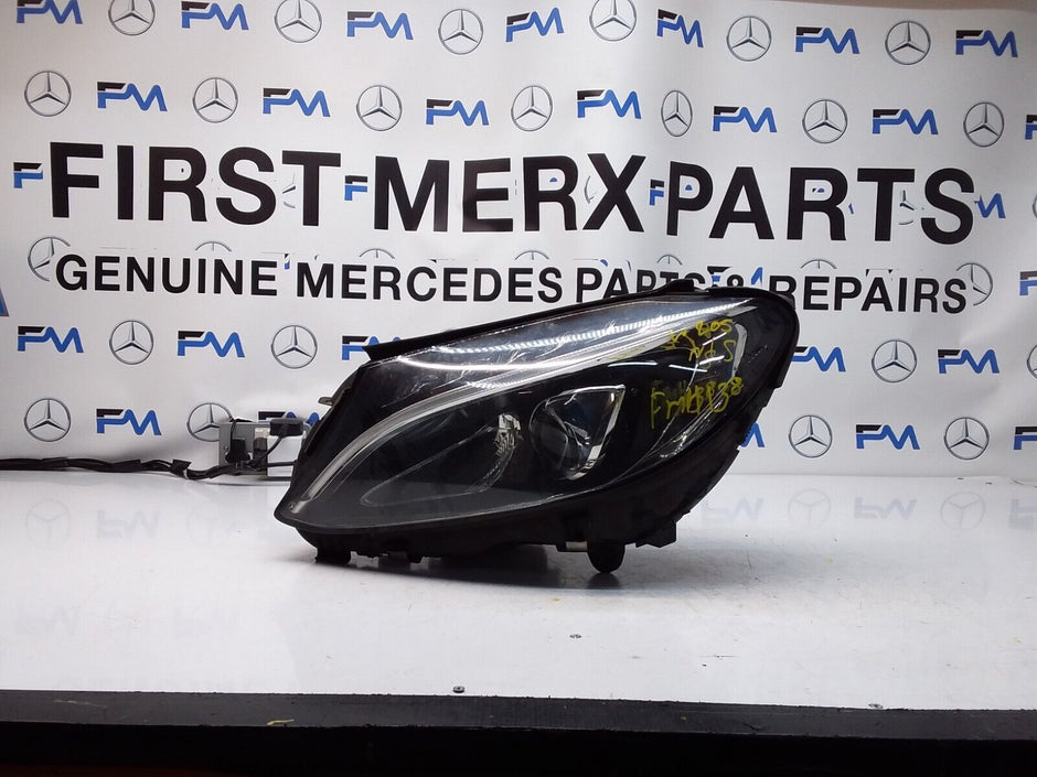 2014 MERCEDES C-CLASS W205 HEADLIGHT PASSENGER NS A1698201361 FMH138