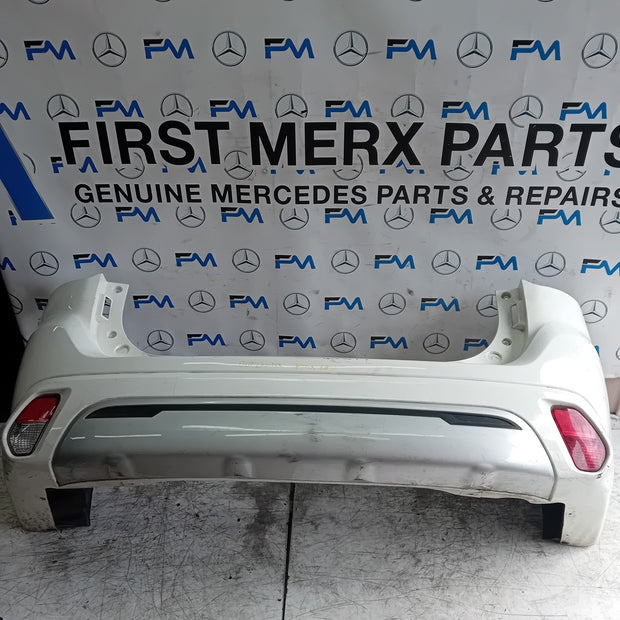 MITSUBISHI OUTLANDER MK3 REAR BUMPER 2013 WHITE COMPLETE 4B45X FMX68