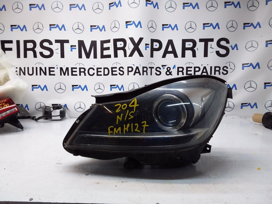 2011 MERCEDES C-CLASS W204 HEADLIGHT PASSENGER NS A2048204539 FMH127