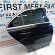 MERDEDES A-CLASS W177 SALOON DRIVER REAR DOOR NSR BLACK 2018 ON COMPLETE FMD186