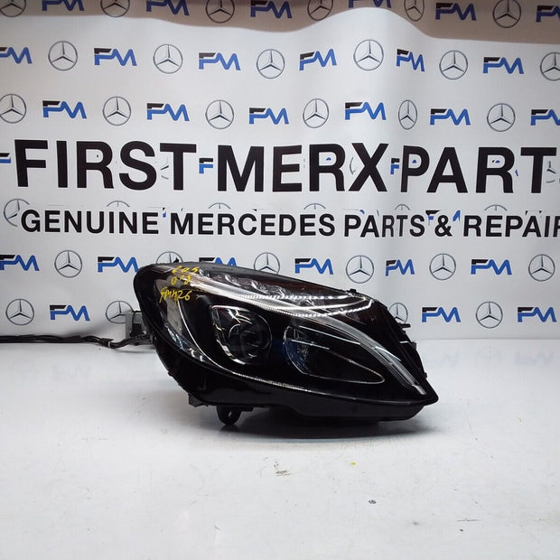 2018 MERCEDES C-CLASS W205 O/S DRIVER Side Front Headlight A20539062604 FMH26