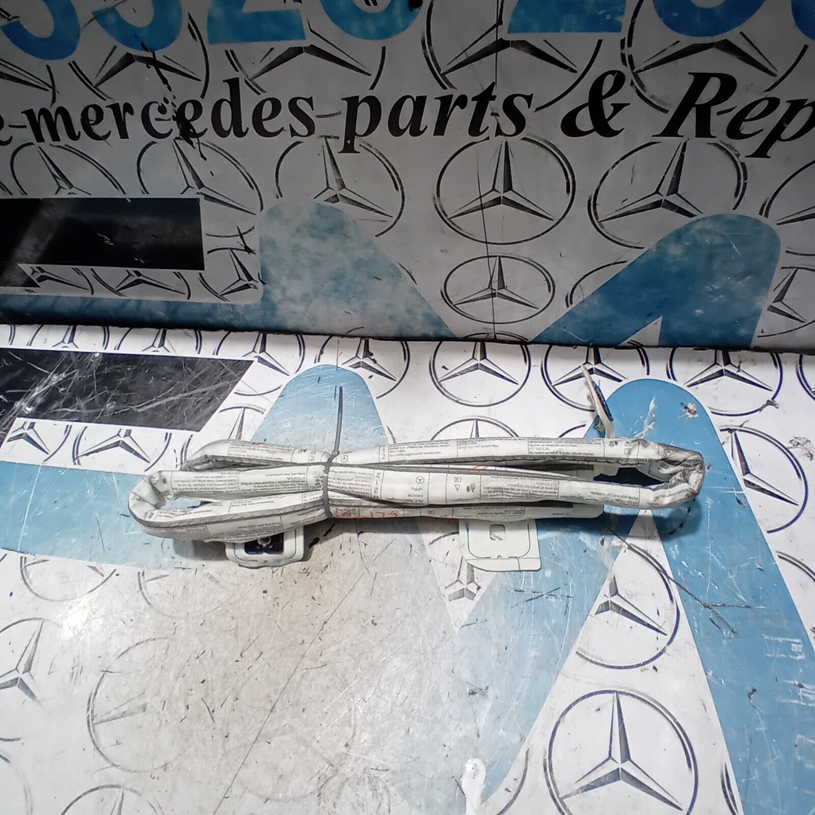 MERCEDES-BENZ AMG 2143CC 09/15 ROOF CURTAIN AIRBAG RIGHT SIDE 2128604202 FM177