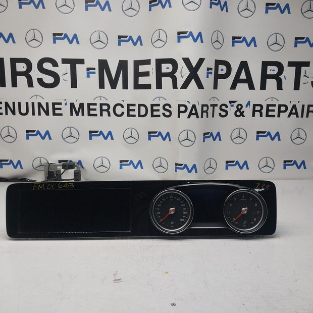 MERCEDES-BENZ E CLASS W213 W238 INSTRUMENT CLUSTER DIGITAL DISPLAY COMBO FM00643