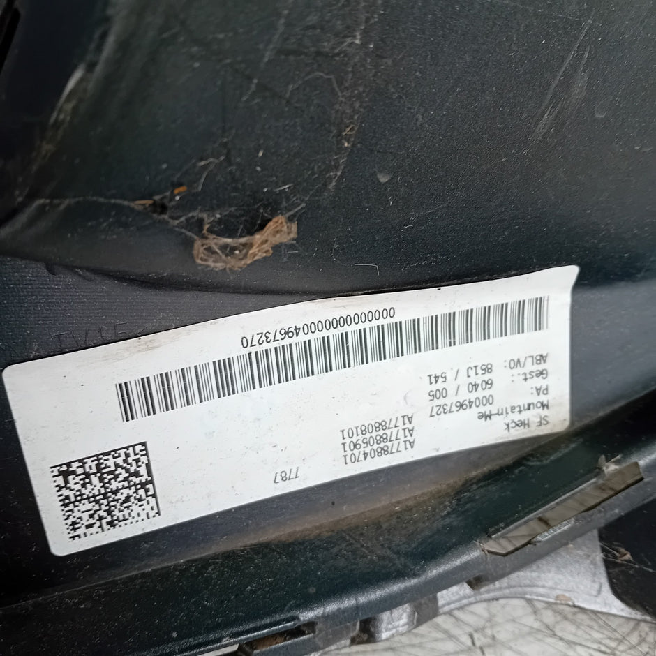 MERCEDES BENZ  A-CLASS W177 REAR BUMPER A1778854701 2018 GREY FMX15