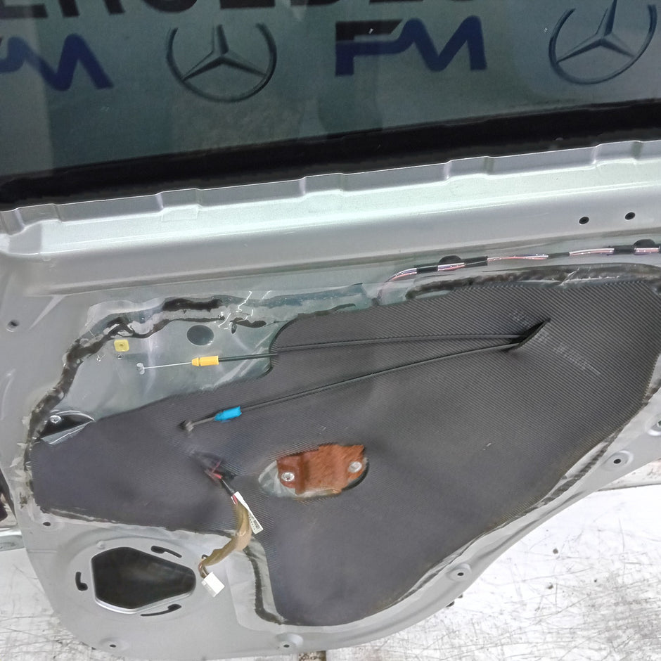 MITSUBISHI OUTLANDER MK3 DRIVER SIDE REAR DOOR OSR SILVER 2013 FMD412