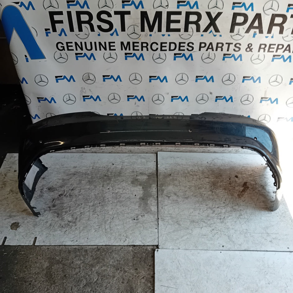MERCEDES BENZ CLA W117 REAR BUMPER A1179053901 2018 BLACK  FMX167