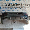 MERCEDES BENZ E-CLASS C238 COUPE BLACK REAR BUMPER 2016 ON COMPLETE FMX98