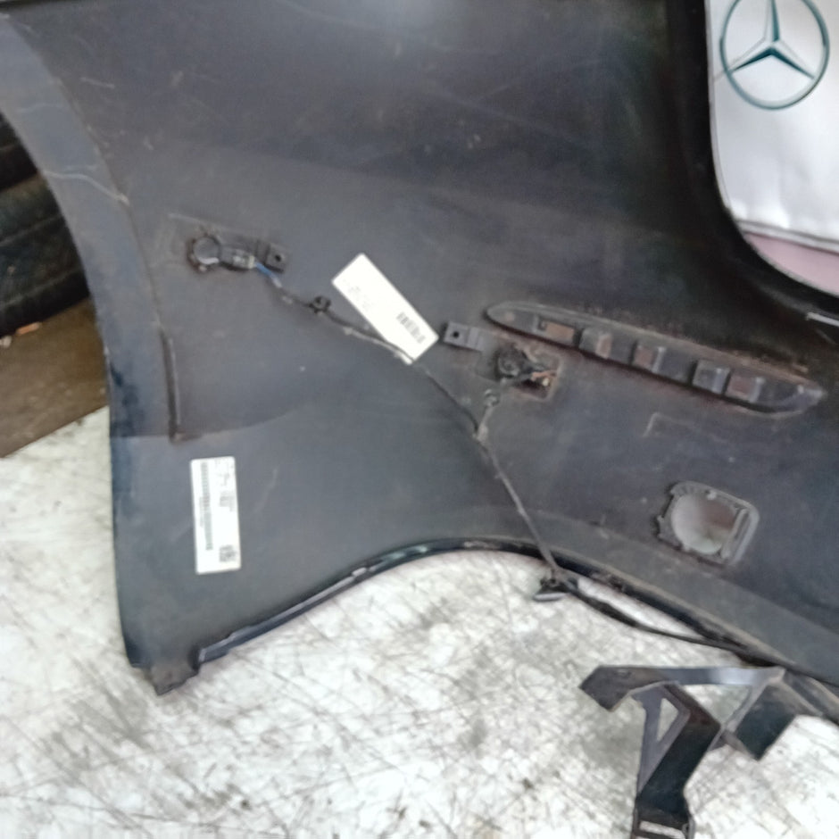 MERCEDES BENZ  A-CLASS W177 REAR BUMPER A1778856502 2018 BLACK FMX17