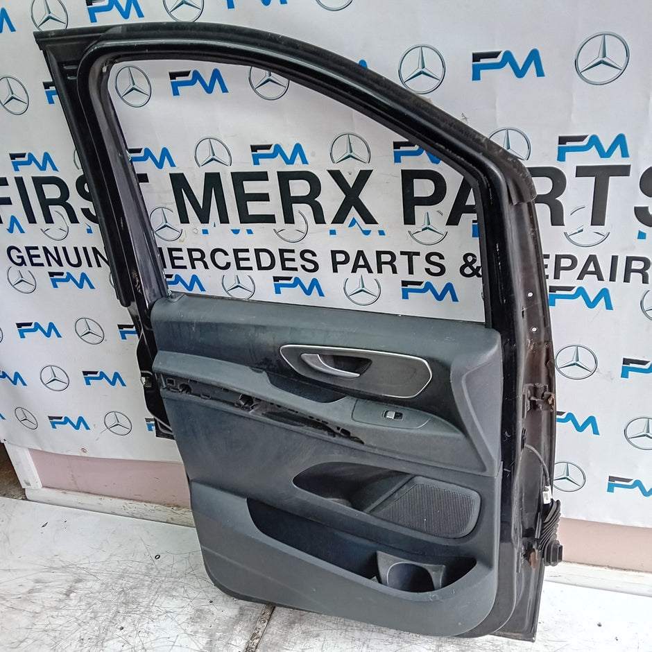 MERCEDES VITO W447 PASSENGER FRONT DOOR NSF BLACK 2014 ON COMPLETE FMD386