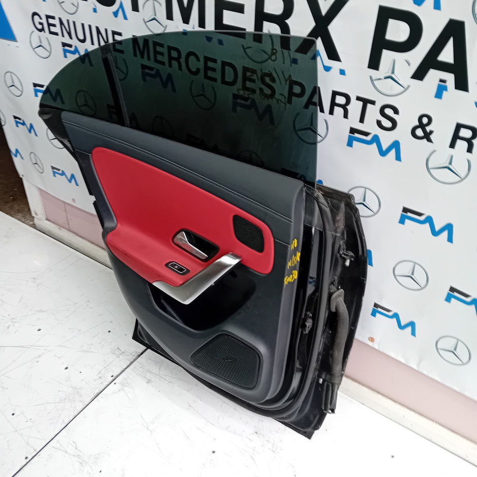 MERCEDES BENZ CLS W118 PASSENGER SIDE REAR DOOR N/S/R COMPLETE BLACK FMD30