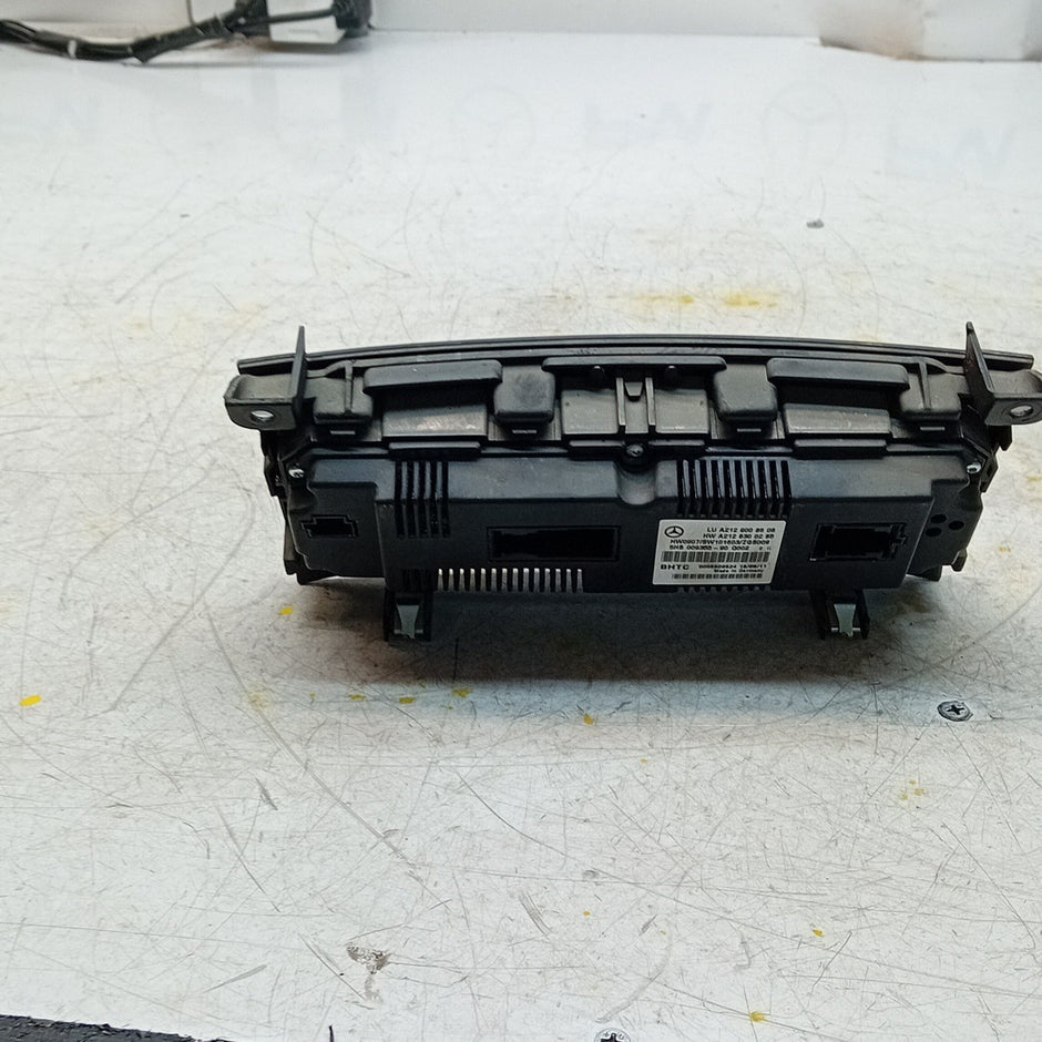 MERCEDES E CLASS W207 W212 CLIMATE CONTROL PANEL A2129008608 2016 FM001388
