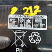 MERCEDES BENZ  E-CLASS W212 SEALED BATTERY A2115410001 12V 1.2Ah FM001541