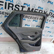 MEECEDS C-CLASS S205 EST PASSENGER REAR DOOR NSR BLUE 2014 ON COMPLETE FMD391