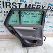 MERCEDES C-CLASS W204 PASSENGER REAR DOOR NSR BLUE 2008-14 COMPLETE FMD233