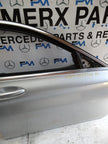 MERCEDES BENZ C-CLASS W205 DRIVER SIDE FRONT DOOR O/S/F  SILVER FMD86