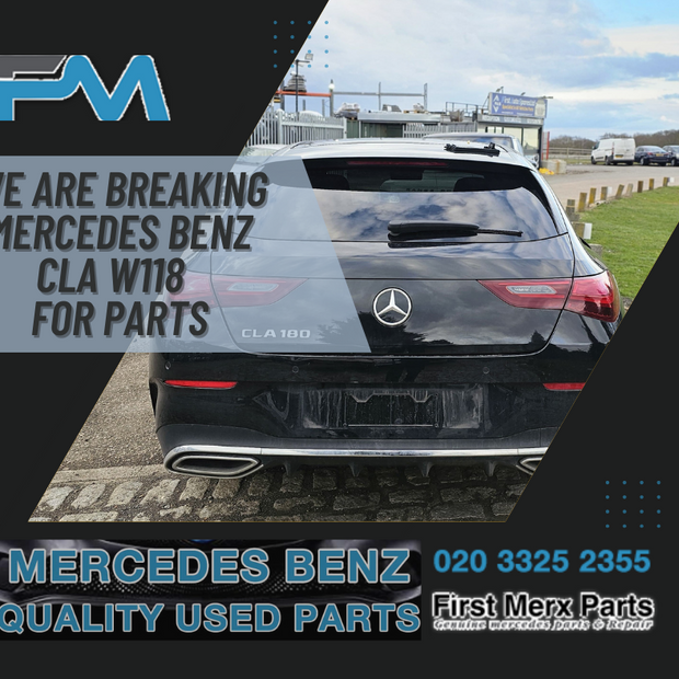 MERCEDES BENZ CLA W118 COUPE - BREAKING/DOORS ( N.S.F , O.S.F , N.S.R & O.S.R )