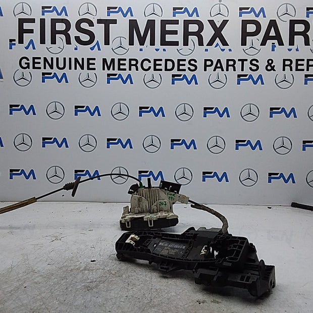 MERCEDES E-CLS C207 COUPE DRIVER FRONT DOOR LOCK MECHANISM  A2077601440 FMR291