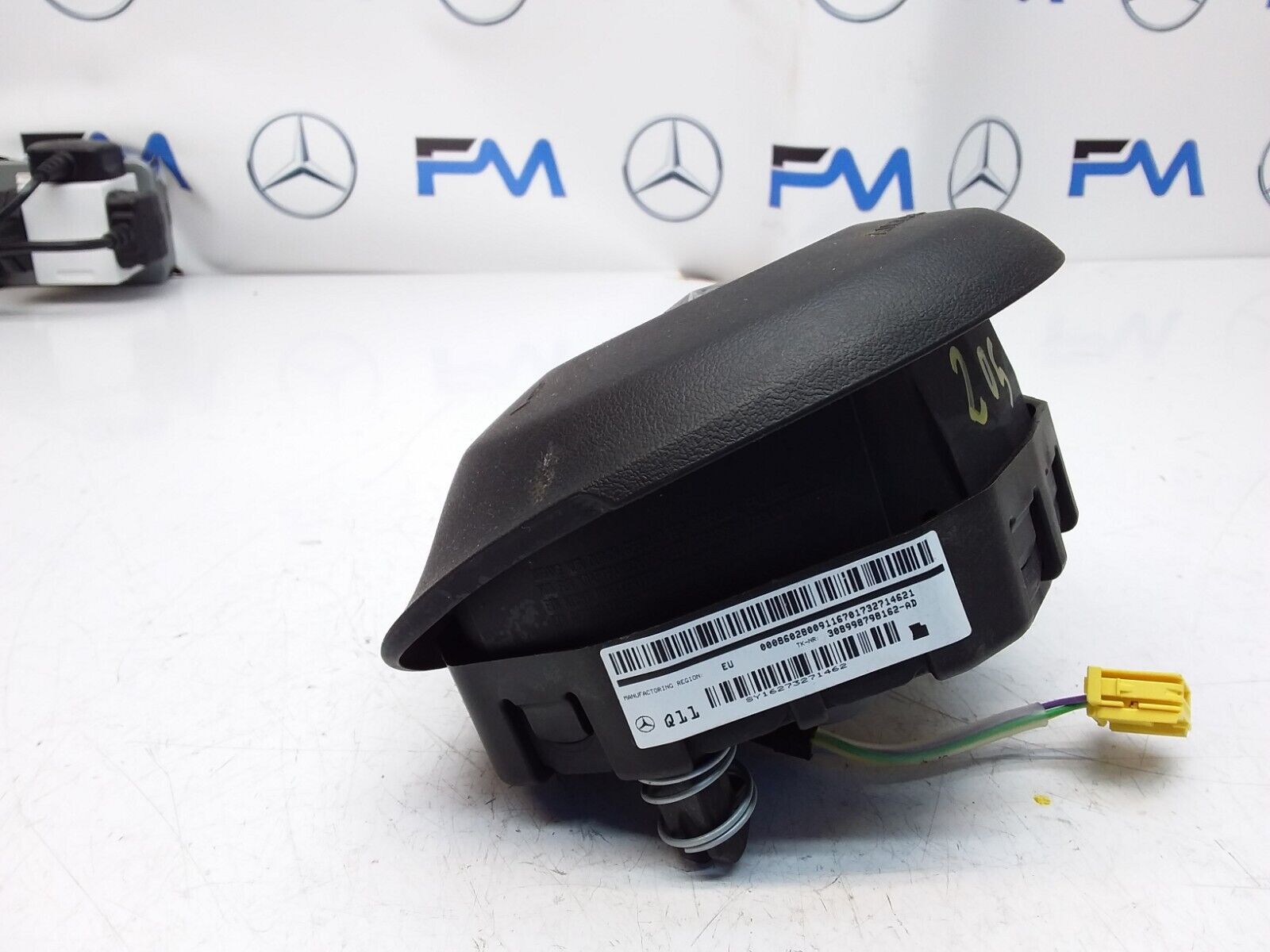 MERCEDES C-CLASS W205 STEERING WHEEL AIRBAG 308998798162-AD FM00490