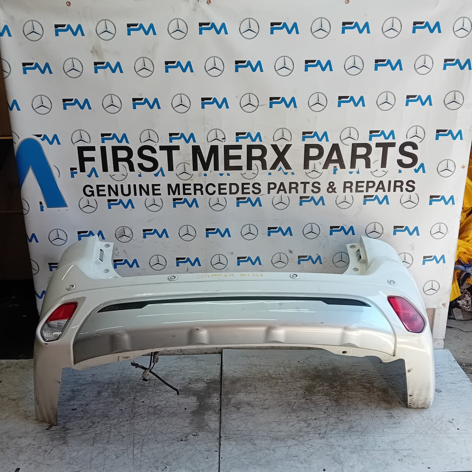 MITSUBISHI OUTLANDER MK3 REAR BUMPER WHITE 2013  FMX147