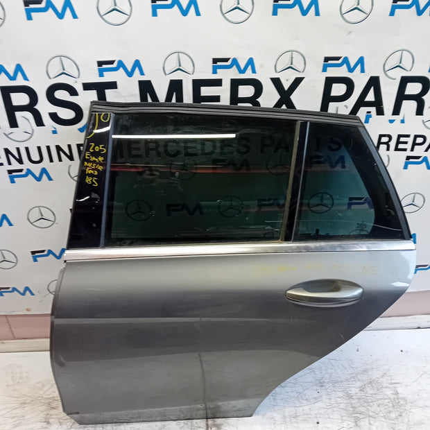 MERDEDES C-CLASS EST W205 PASSENGER REAR DOOR NSR GREY 2014 ON COMPLETE FMD185