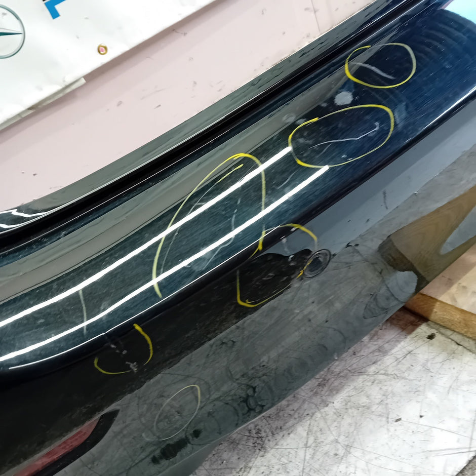 MERCEDES BENZ  A-CLASS W177 REAR BUMPER A1778801805 BLACK 2018 COMPLETE FMX1