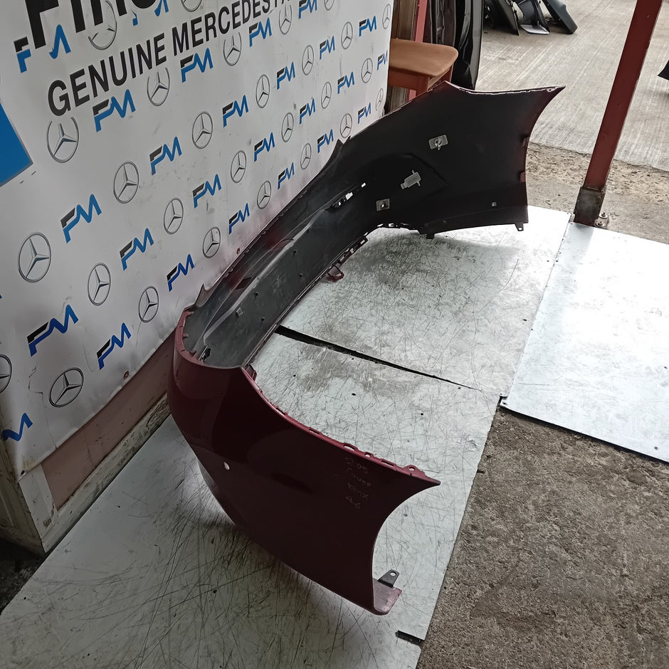 MERCEDES BENZ C-CLASS C205 CP REAR BUMPER 2014 RED FMX46