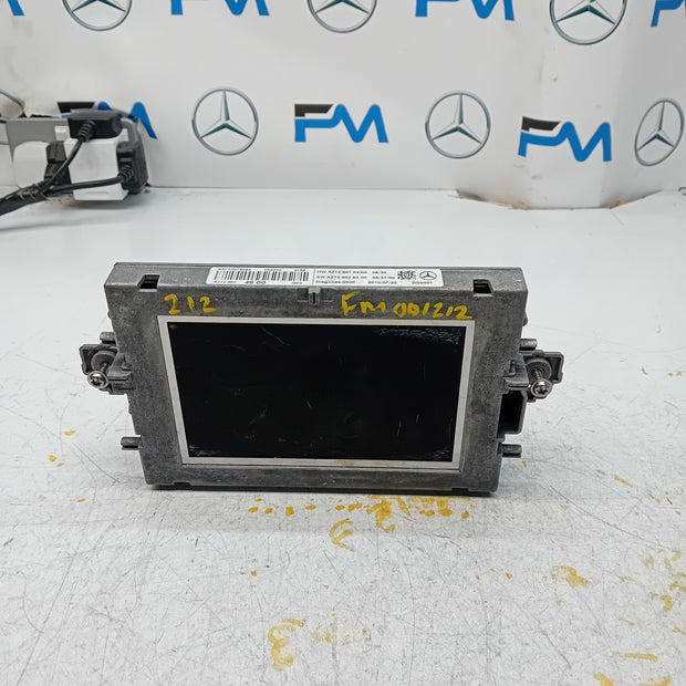MERCEDES BENZ E-CLASS W212 SAT NAV DISPLAY SCREEN A2129004900 FM001212