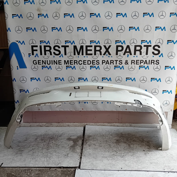 MERCEDES BENZ  C-CLASS C205 CP REAR BUMPER 2014 WHITE  COMPLETE FMX42