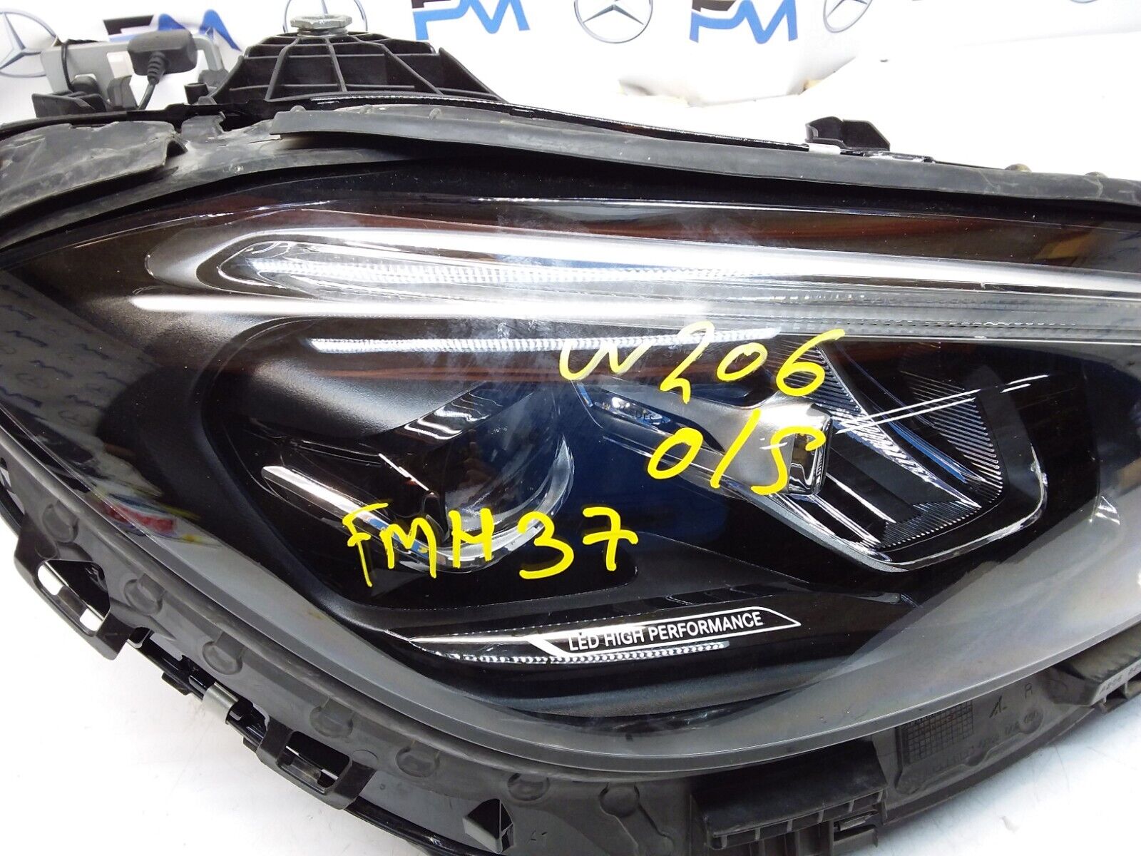 2018 MERCEDES C-CLASS W206 O/S Driver Side Front Headlight A2069067803 FMH37