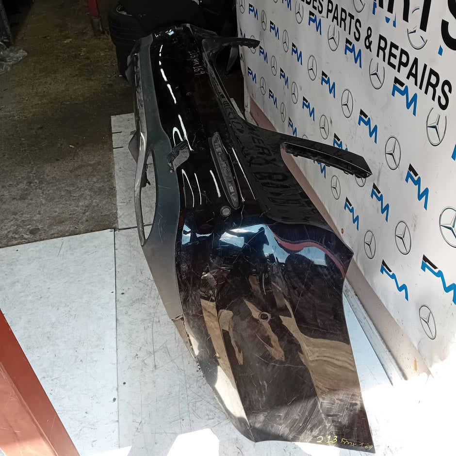 MERCEDES BENZ E-CLASS W213 REAR BUMPER A2138850001 2018 BROWN FMX169