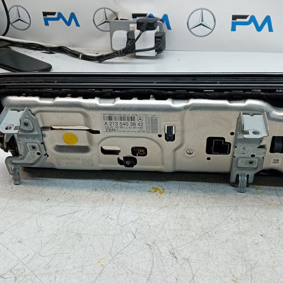 MERCEDES E-CLASS W213 SPEEDOMETER INSTRUMENT CLUSTER BLACK A2135403842 FM001293