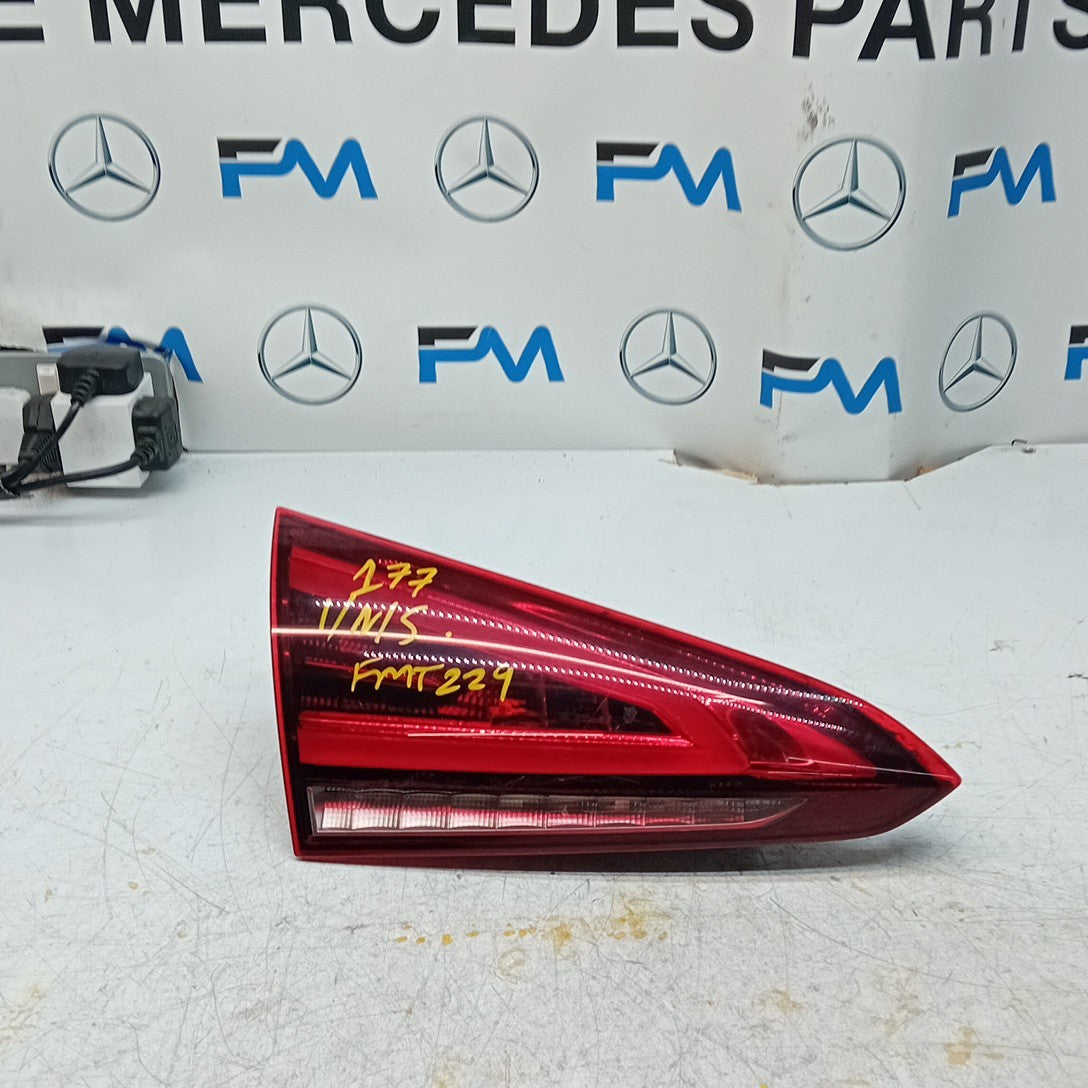 MERCEDES A-CLASS W177 PASSENGER LEFT NS REAR INNER TAIL LIGHT A1779061900 FMT229