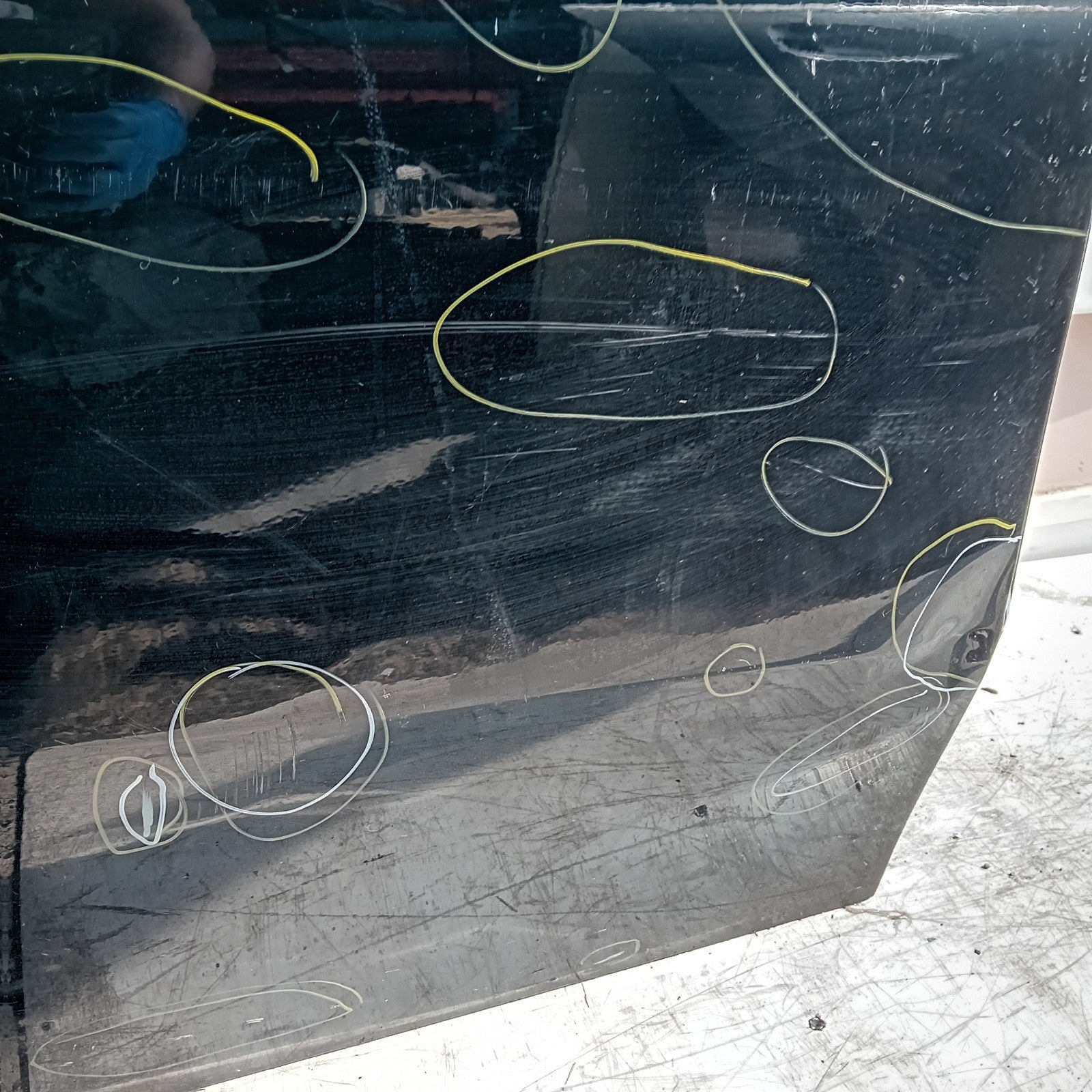 MERCEDES A-CLASS W177 SLN DRIVER REAR DOOR OSR 2018 ON BLACK FMD285