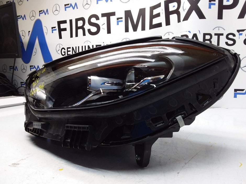 2020 MERCEDES C-CLASS W206 N/S Passenger Side Front Headlight A2069068704 FMH36
