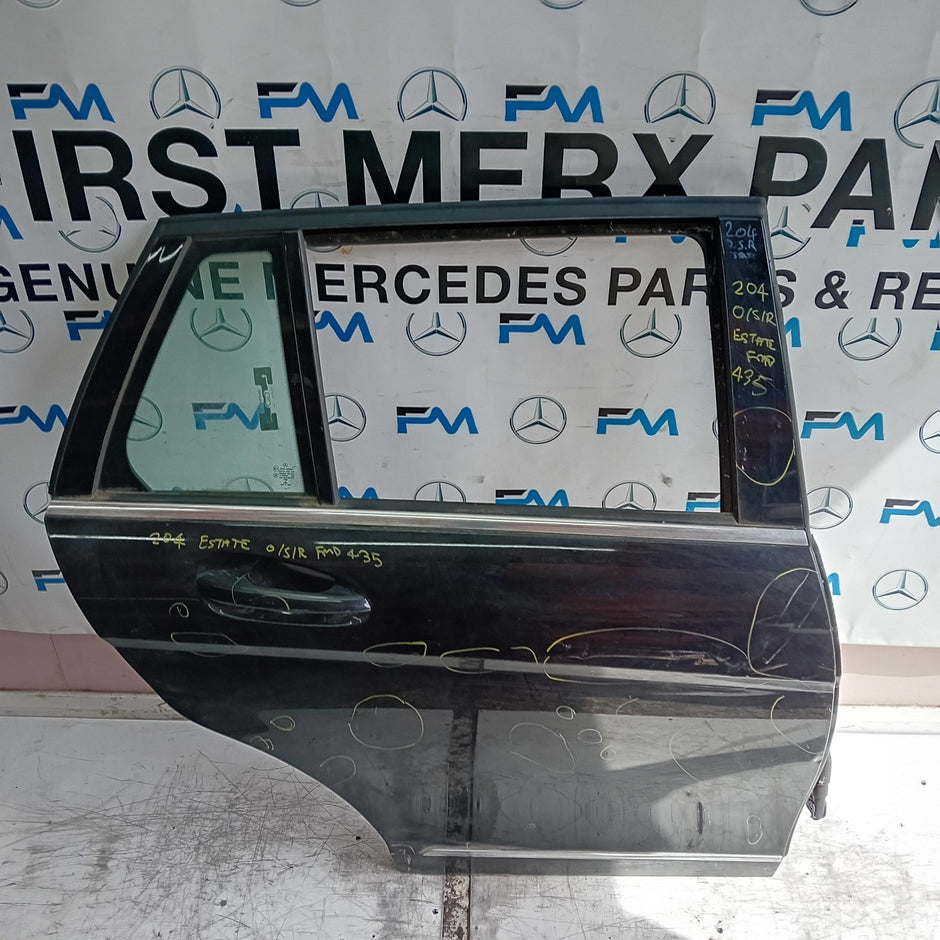 MERCEDES A-CLASS W177 PASSENGER REAR DOOR NSR GREY 2018 ON COMPLETE FMD434