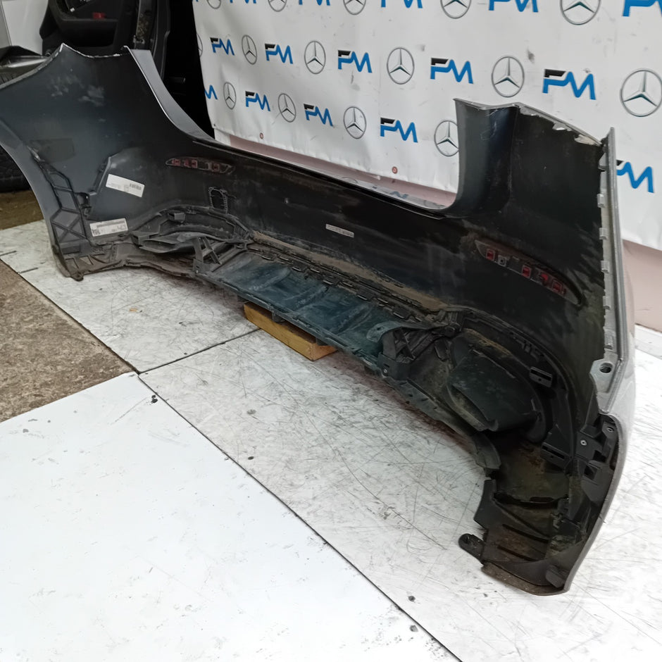 MERCEDES BENZ  A-CLASS W177 REAR BUMPER A1778804701 GREY 2018 COMPLETE FMX3