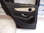 MERCEDES BENZ  GLC W253 PASSENGER SIDE REAR DOOR N/S/R COMPLETE BLACK FMD96
