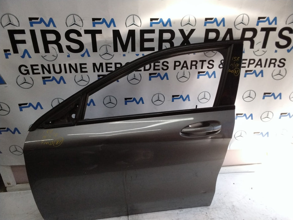MERCEDES BENZ GLA W156 PASSENGER SIDE FRONT DOOR N/S/F GREY & BLUE FMD81