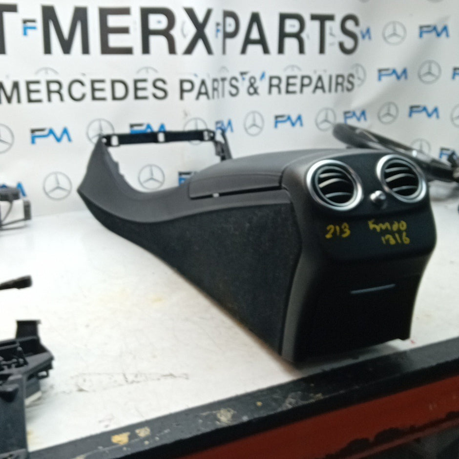  MERCEDES E-CLASS W213 FRONT CENTRE CONSOLE A105852206C COMPLETE FM001316