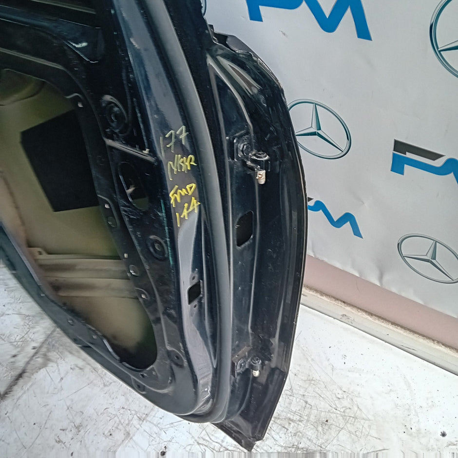 MERCEDES BENZ A-CLASS W177 PASSENGER SIDE REAR DOOR N/S/R BLACK  FMD144