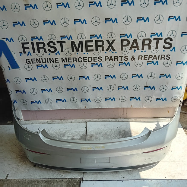 MERCEDES BENZ C-CLASS W205 SLN REAR BUMPER 2015 WHITE FMX55