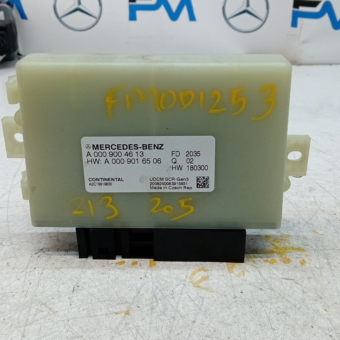 MERCEDES E-CLASS W213 W205 ADBLUE SCR CONTROL UNIT EGR ECU A0009004613 FM001253