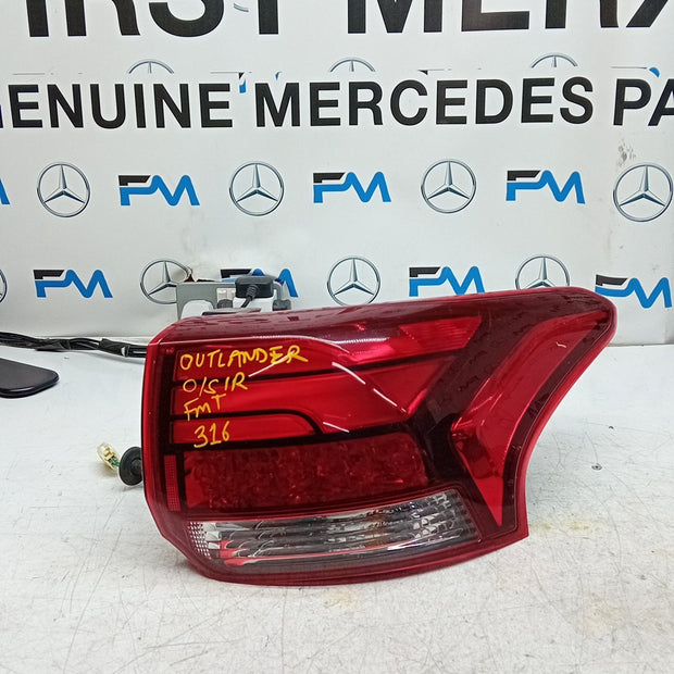 MITSUBISHI OUTLANDER MK3 DRIVER REAR OUTER TAIL LIGHT OSR 2014 FMT316